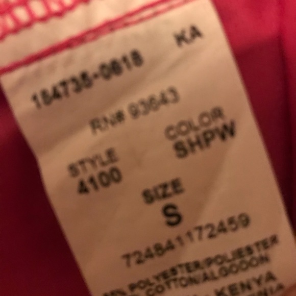 Bubblegum pink drawstring Cherokee scrubs pants - Picture 5 of 6